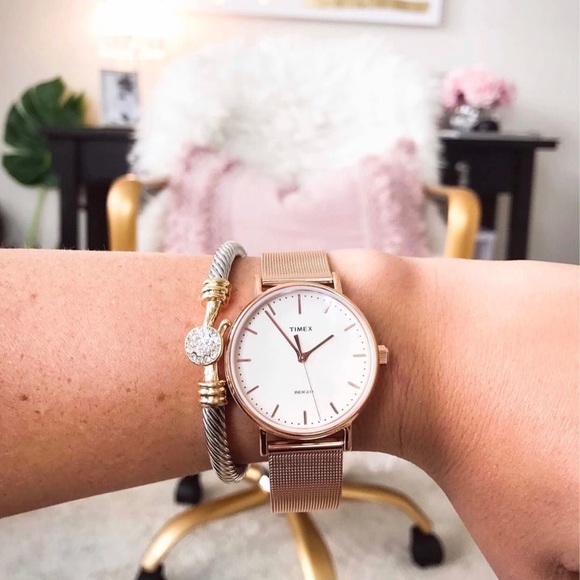 Timex Jewelry - Timex Rose Gold Watch